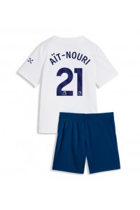 Manchester City Rayan Ait-Nouri #21 Babyklær Tredje Fotballdrakt til barn 2026-27 Korte ermer (+ Korte bukser)